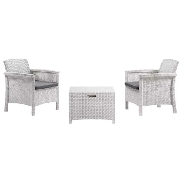 Set mobilă terasă Bica Venezia Terrace Aluminiu/ Polipropilenă/ Rattan artificial/ Graphite photo 1 Set mobilă terasă Bica Venezia Terrace Aluminiu/ Polipropilenă/ Rattan artificial/ Graphite photo 1