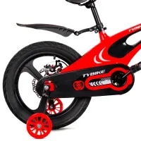 Велосипед TyBike BK-2 14" 14" Магниевый сплав / Красный Черный photo 2