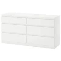 Comodă Ikea Kullen 72 x 140 x 40/ MDF/ Alb