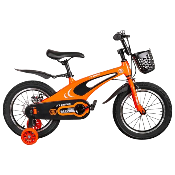 Bicicletă TyBike BK-1 Spoke 16" 16" Aliaj de magneziu / Orange Black photo 1 Bicicletă TyBike BK-1 Spoke 16" 16" Aliaj de magneziu / Orange Black photo 1