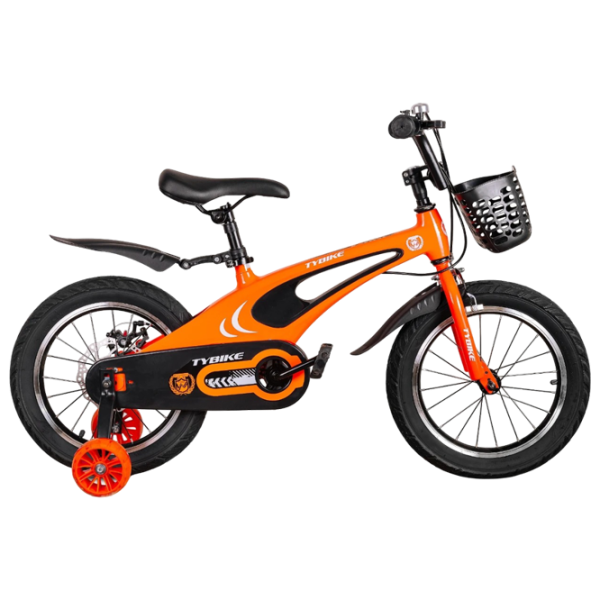 Bicicletă TyBike BK-1 Spoke 16" 16" Aliaj de magneziu / Orange Black photo 1 Bicicletă TyBike BK-1 Spoke 16" 16" Aliaj de magneziu / Orange Black photo 1