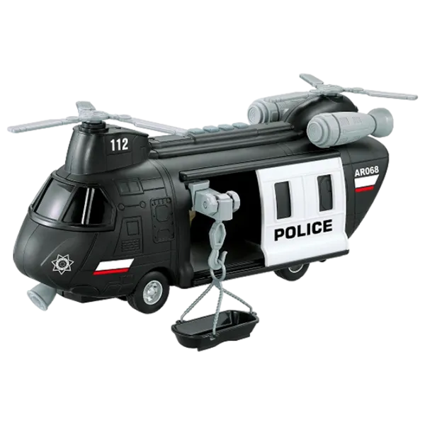 Вертолёт Wenyi Police WY640B Белый Черный photo 1 Вертолёт Wenyi Police WY640B Белый Черный photo 1