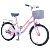 Велосипед TyBike DF-01 20" 20" Сталь/ Розовый Белый