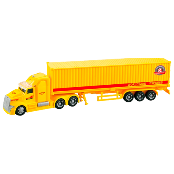 Грузовик Wenyi Container Truck WY785A Красный Желтый photo 1 Грузовик Wenyi Container Truck WY785A Красный Желтый photo 1