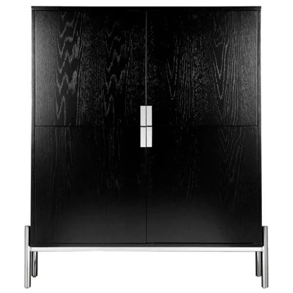 Comodă Inosign Yuri 140 x 114 x 40/ MDF/ Black photo 1 Comodă Inosign Yuri 140 x 114 x 40/ MDF/ Black photo 1