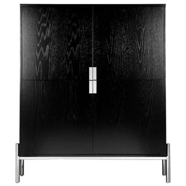 Comodă Inosign Yuri 140 x 114 x 40/ MDF/ Black photo 1 Comodă Inosign Yuri 140 x 114 x 40/ MDF/ Black photo 1