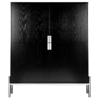 Comodă Inosign Yuri 140 x 114 x 40/ MDF/ Black