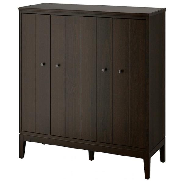 Комод Ikea Idanas 135см x 121см x 50см/ МДФ/ Темно коричневый photo 1