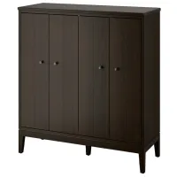 Комод Ikea Idanas 135см x 121см x 50см/ МДФ/ Темно коричневый
