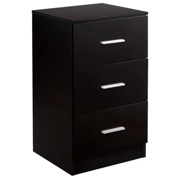 Комод Costway HW64165BK 66.7см x 37см x 34см/ МДФ/ Черный photo 1 Комод Costway HW64165BK 66.7см x 37см x 34см/ МДФ/ Черный photo 1