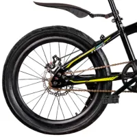 Bicicletă TyBike BK-10 20" 20" Oțel / Yellow Black photo 3