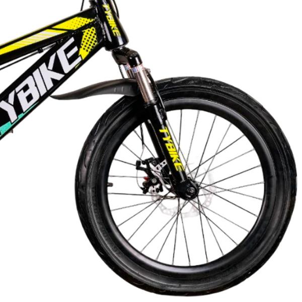 Велосипед TyBike BK-10 20" 20" Сталь / Желтый Черный photo 8