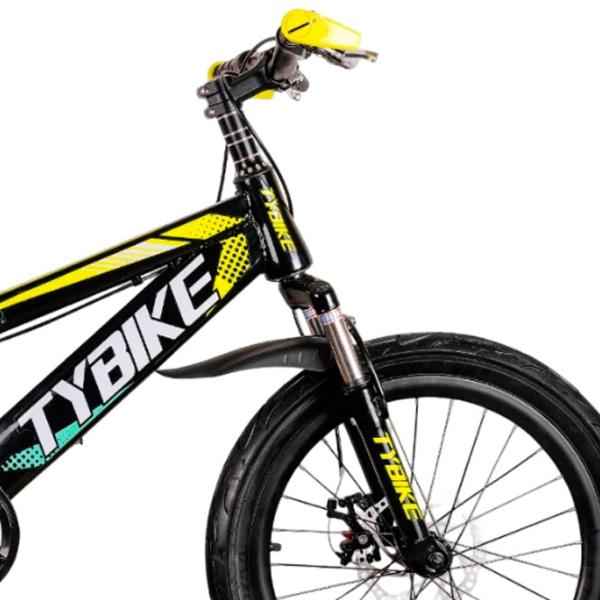 Велосипед TyBike BK-10 20" 20" Сталь / Желтый Черный photo 9