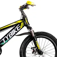 Bicicletă TyBike BK-10 20" 20" Oțel / Yellow Black photo 9