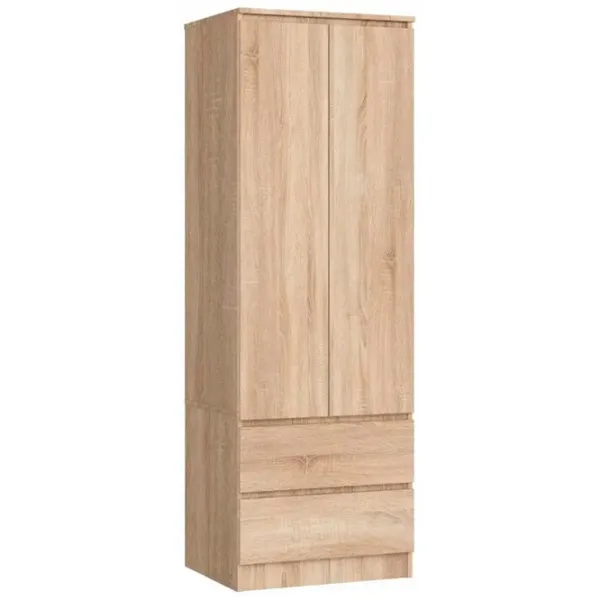 Dulap Akord Star S60 2D2SZ 60 x 51 x 180 / PAL / Stejar Sonoma photo 1 Dulap Akord Star S60 2D2SZ 60 x 51 x 180 / PAL / Stejar Sonoma photo 1