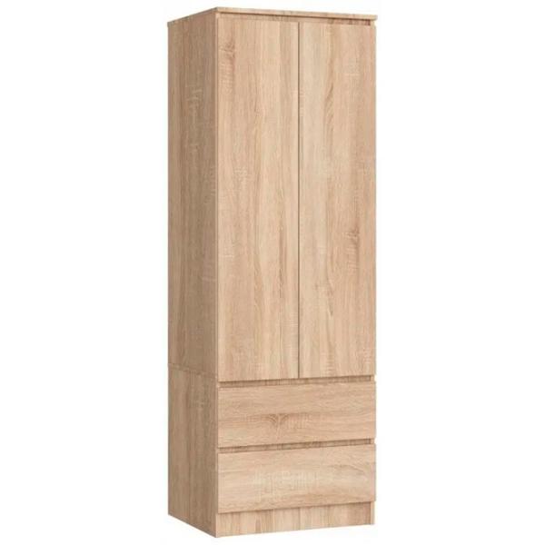 Dulap Akord Star S60 2D2SZ 60 x 51 x 180 / PAL / Stejar Sonoma photo 1 Dulap Akord Star S60 2D2SZ 60 x 51 x 180 / PAL / Stejar Sonoma photo 1