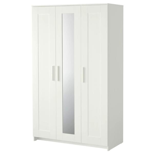 Dulap Ikea Brimnes 117 x 50 x 190 / DSP / Alb photo 1