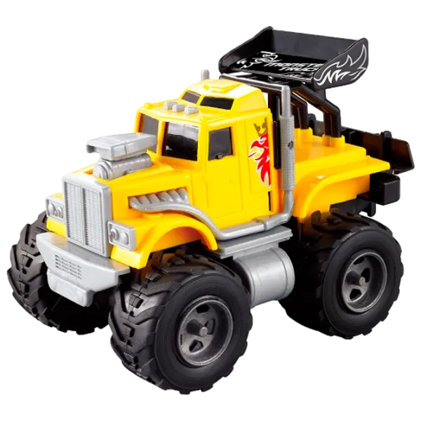 Машинка Wenyi Mini Monster Truck WY700A Серый Желтый photo 1