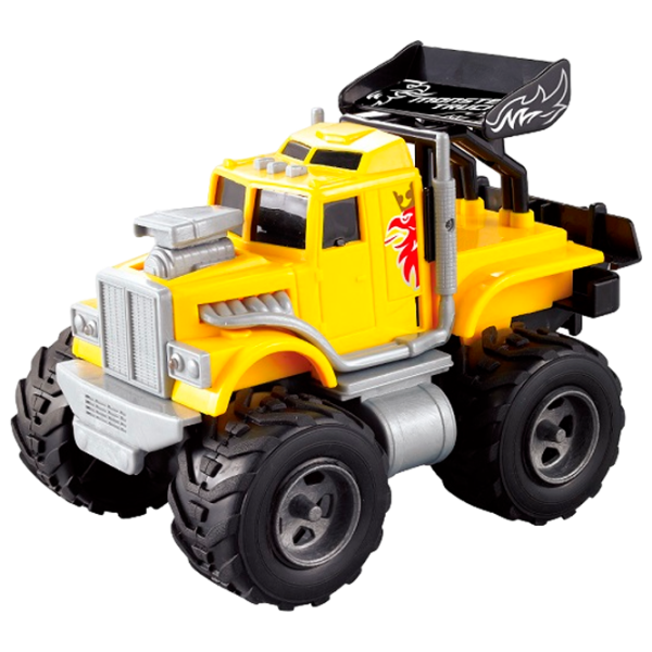 Машинка Wenyi Mini Monster Truck WY700A Серый Желтый photo 1