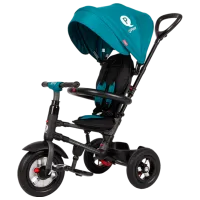 Трицикл Qplay Rito Rubber 20 кг/ Синий