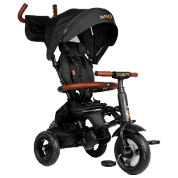 Triciclu Qplay Rito Deluxe Black photo 1