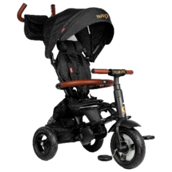Triciclu Qplay Rito Deluxe Black photo 1