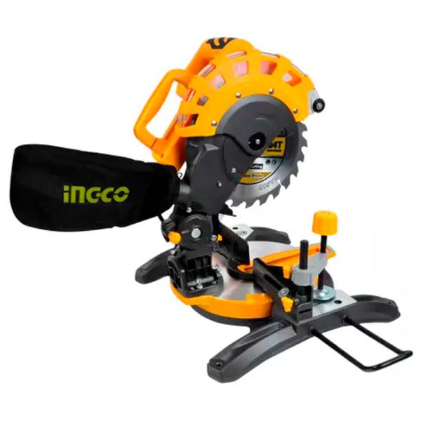 Fierăstrău pentru tăieri înclinate INGCO BMS14007 210 mm/ Yellow photo 1