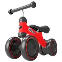Bicicletă fără pedale Beise Grow Future 5.7" Plastic/ Red Black
