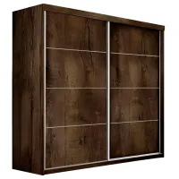 Шкаф Prime Furniture Top 25 Plus 150 x 62см x 200 / ЛДСП / Черный Ясень