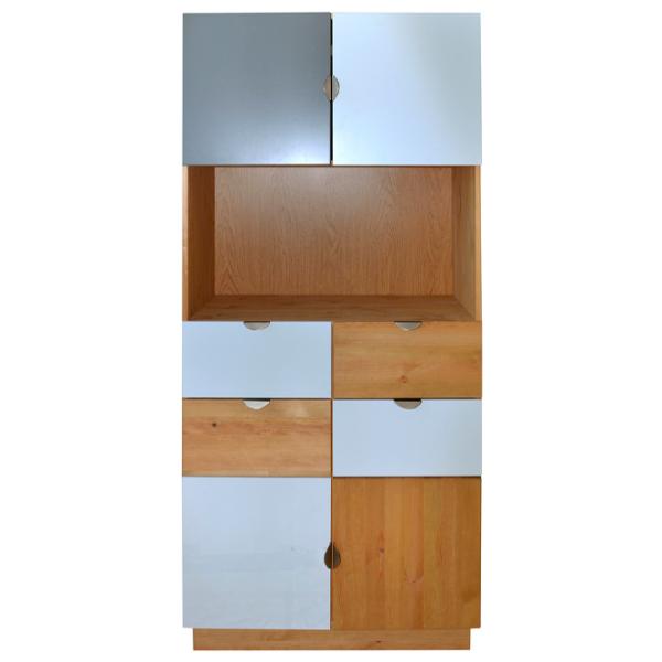 Dulap Home Affaire Undine 106.1 x 70.5 x 38/ MDF/ White photo 1