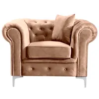 Fotoliu Tempo Kondela Romano Light Brown