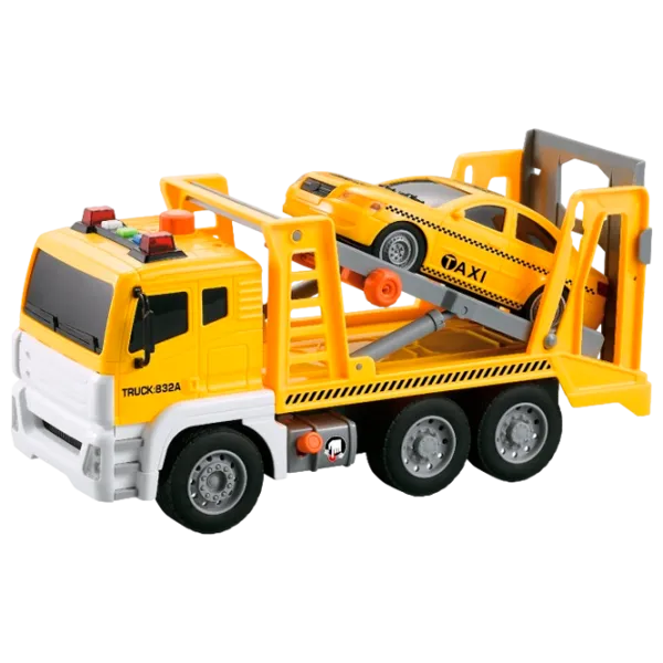 Грузовик Wenyi Wrecker WY832A Серый Желтый photo 1 Грузовик Wenyi Wrecker WY832A Серый Желтый photo 1