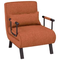 Кресло Costway HV10417CF Коричневый