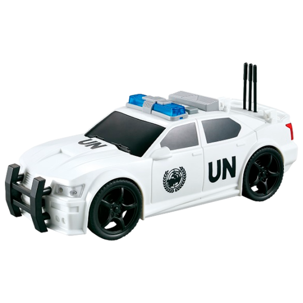 Машинка Wenyi Police Car WY500C Черный Белый photo 1 Машинка Wenyi Police Car WY500C Черный Белый photo 1
