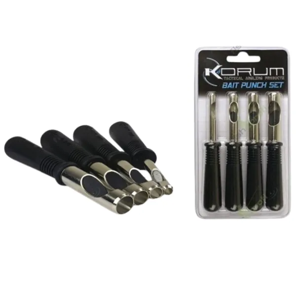 Unelte pentru pescuit Korum Bait Punch Metal/ Silver photo 1