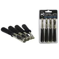 Инструменты для рыбалки Korum Bait Punch Металл/ Серебристый