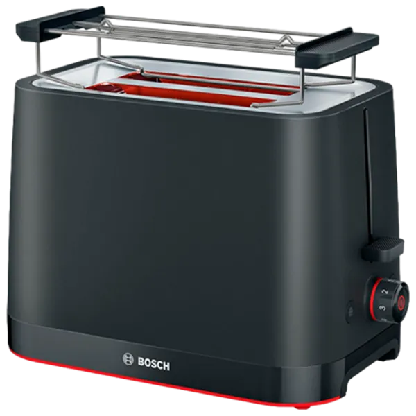 Тостер Bosch TAT3M123 Механическое/ 950 Вт/ Черный photo 1