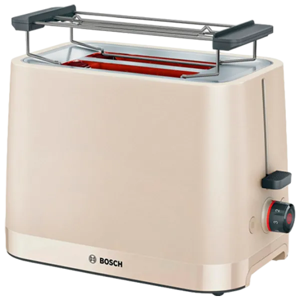 Тостер Bosch TAT3M127 Механическое/ 950 Вт/ Бежевый photo 1