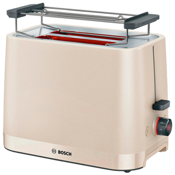 Тостер Bosch TAT3M127 Механическое/ 950 Вт/ Бежевый photo 1
