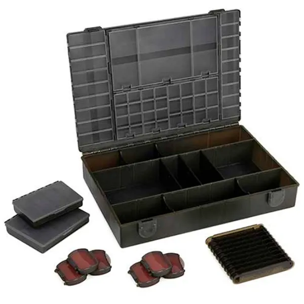 Organizator pentru pescuit Fox Edges Tackle Box Loaded Large Plastic photo 1