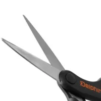 Ножницы Delphin BRAIDY Нержавеющая сталь/ Черный