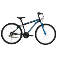 Велосипед Belderia Tec Safir 24" 24" Сталь/ Синий Черный
