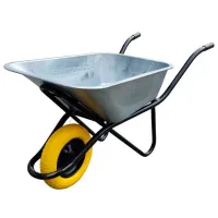 Тачка Классическая Technoworker VOR58249 85 л/ Серебристый