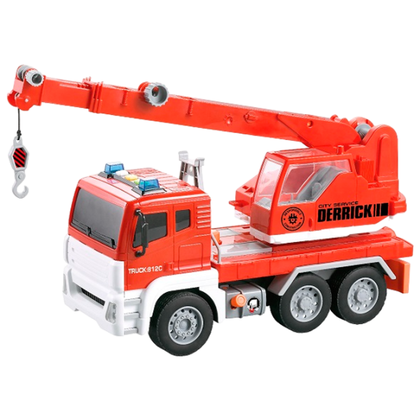 Грузовик Wenyi WY812C Белый Красный photo 1