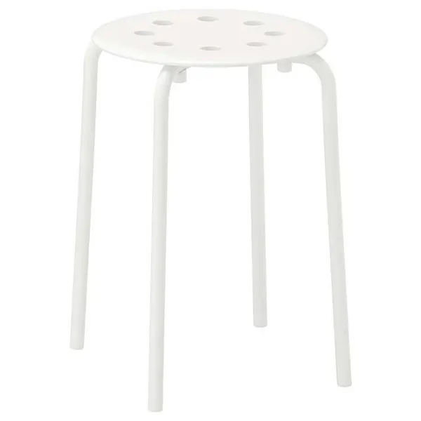 Taburetă Ikea Marius White photo 1