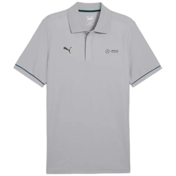 Tricou polo pentru bărbați Puma Mapf1 Silver photo 1
