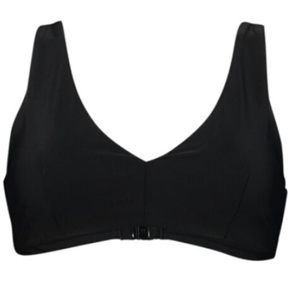 Купальный бюстгальтер для женщин Puma Swim Women Plunge Top 1P M/ Черный photo 1