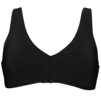Купальный бюстгальтер для женщин Puma Swim Women Plunge Top 1P L/ Черный