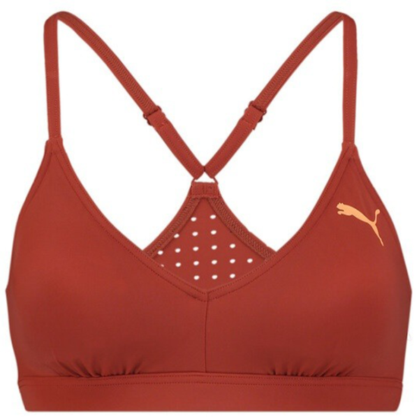 Купальный бюстгальтер для женщин Puma Swim Women Sporty Top 1P XS/ Коричневый photo 1