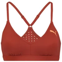 Sutien de baie pentru femei Puma Swim Women Sporty Top 1P M/ Brown